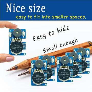 NewNoiseWar Cricket Noise Maker Prank - 6 Plastic Beeping Toys, Small Size for Office Fun