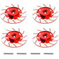 4Pack Vgoohobby Metal 12mm RC Car Hex Hub 12mm Brake Disc Wheel Hubs Adapter Spacer Compatible with Traxxas Tamiya Redcat HSP HP