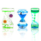 Coitak Liquid Motion Bubbler Timer For Sensory Play, Fidget Toy, Desk Top, 3 Pack, Assorted Colors (Style-2)