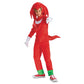 Disguise Sonic Knuckles Deluxe Costume For Kids, Official Sonic Movie 3 Costume With Headpiece And Gloves, Child Size (7-8)