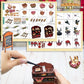 Ourmiao Miniature House Kit Julia Bakery, Diy Dollhouse Kit For Adults With Furniture & Led, Tiny House Kit Wooden Craft Gift Fo