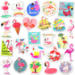 Flamingo Stickers For Laptop Flamingo Stickers For Water Bottles Waterproof Flamingo Stickers Pack (50 Pcs)