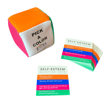 YEHUA! Totika Self Esteem Cards & Cube - Marble Vinyl - Water29 Size - Model 8S5J