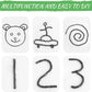 1100Pcs Ferrite Putty, Fidget Toys, Fidget Toys Adults, Desk Fidgets Toys For Office Stress/Anxiety Relief,Adults Gifts