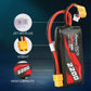 Gens ace 2S Lipo Battery 7.4V 60C 2200mAh Lipo Battery with XT60 Plug