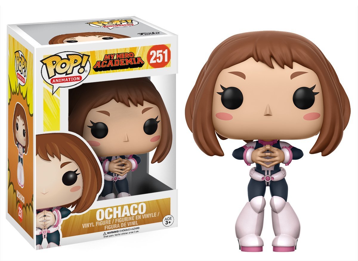 Funko Pop My Hero Academia - Ochaco Pop! Vinyl Figure (Bundled With Compatible Pop Box Protector Case), Multicolor, 3.75 Inches