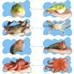 Scahow Rubber Ocean Animals Toys, Tpr Soft Stretchy Toys For Boys And Girls, Floating Bath Toys Squishy Sea Creatures For Kids