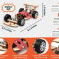 Pica Toys Wooden Wireless Remote Control F1 Racing Car Science Kit To Build (Red), Stem Project For Kids Aged 9 10 11 12 13, Science Building Kit Gift For Boys And Girls
