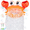 Gigilli Crab Baby Bath Toys, Rechargeable Bath Bubble Machine For Toddler Easter Basket Stuffers, Bathtub Bubble Maker With Music For Kids Ages 1-3 6-12 12-18 Months Boys Girls 1St Birthday Gifts