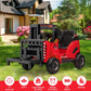 Ride On Forklift Car, 12V Electric Ride On Car With Remote Control, Liftable Fork And Pallet, High/Low Variable Speed,Built-In M