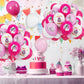 Cowgirl Balloons, 12 Inch Western Cowgirl Party Decorations Hot Pink Pastel Pink White Cow Party Balloons Cowgirl Print Balloons