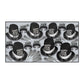 Beistle Tie Assortment For 50 People New Year?? Eve Party Supplies Photo Booth Props - Hats, Tiaras, Noisemakers, One Size, Blac