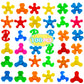 100 Pack Mini Fidget Spinner Toys,Stress Relief Sensory Toys,Birthday Party Favors Gifts For Kids Teens Adults,Christmas Stocking Goodie Bag Stuffers,Treasure Box Toys For Classroom Prizes Supplies