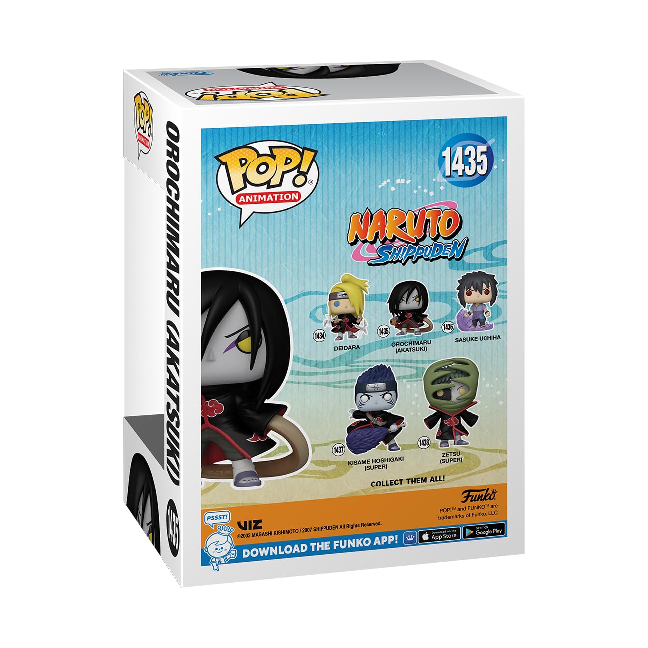 Funko Pop! Animation: Naruto - Orochimaru - (Akatsuki) - Collectable Vinyl Figure - Gift Idea - Official Merchandise - For Kids & Adults - Anime Fans - Model Figure For Collectors And Display