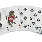 GENT SUPPLY CO. Bicycle Mythical Creatures Playing Cards II - Premium Cardstock Poker Deck, Standard Size, Black/Silver/Gold