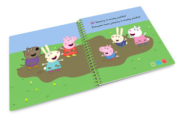 Leapfrog Leapstart 3D Peppa Pig Playing Together Book, Level 1