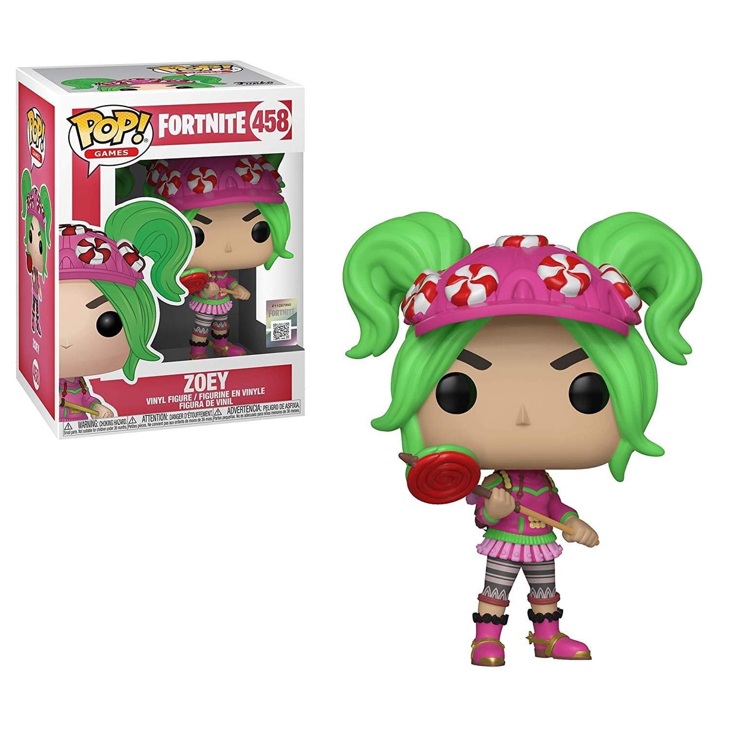 Funko Pop! Games: Fortnite - Zoey, Multicolor
