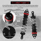 RC Car Shock Absorbers, 130mm Rear Shocks 110mm Front Shocks Set Adjustable Shocks Compatible with 1/8 Arrma Typhoon 6S Redcat F