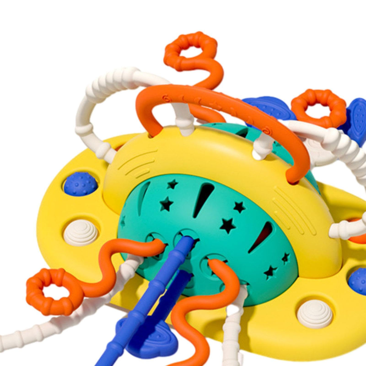 Atorse Silicone Pull String Activities Fine Motor Skills Toys For Newborn Kids Baby Yellow|Toys & Hobbies | Educational | Other 