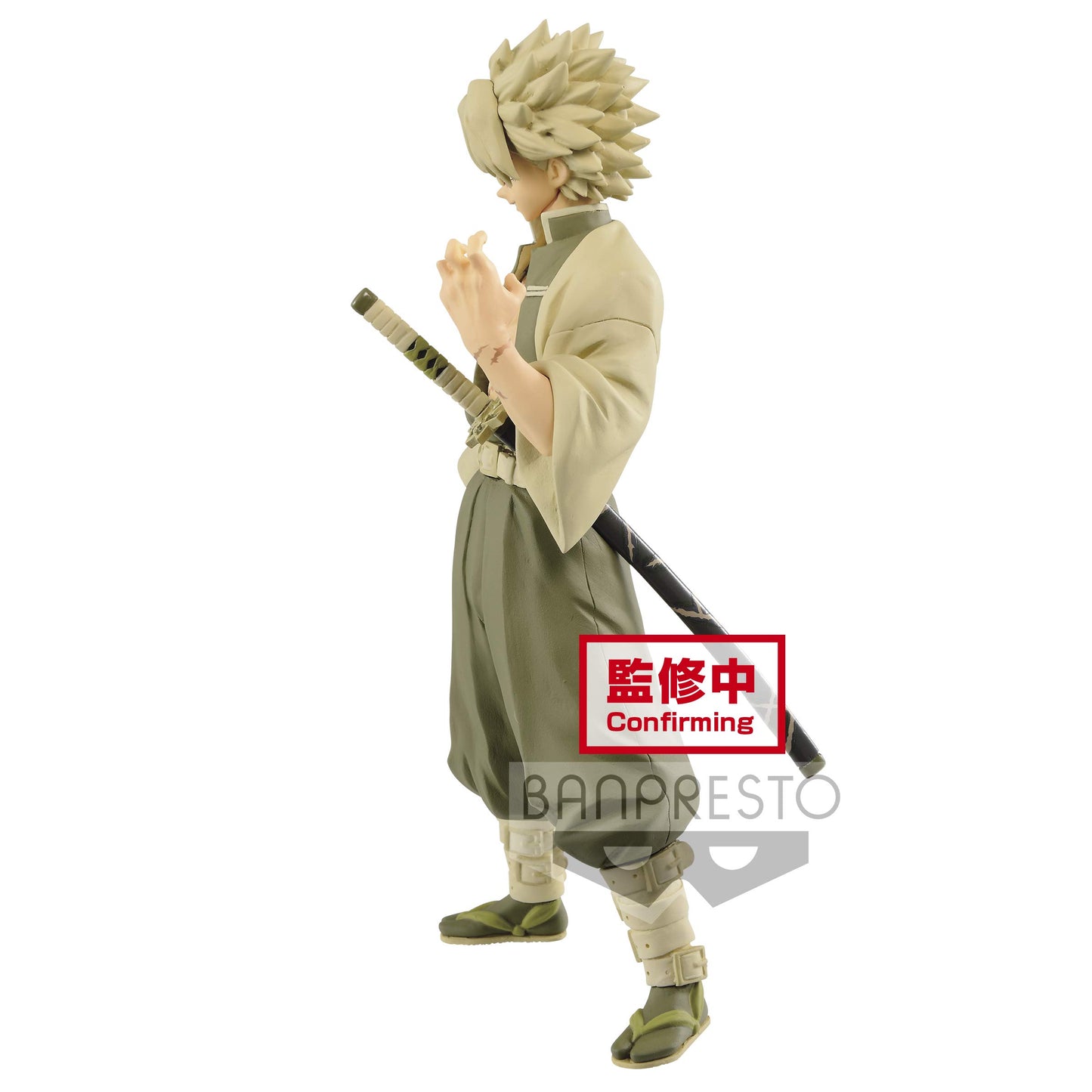 Banpresto Demon Slayer: Kimetsu No Yaiba Figure Vol.15(A:Sanemi Shinazugawa), Multiple Colors (Bp17432)