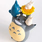 Ensky My Neighbor Totoro Flowers Nosechara Stacking Figure Assortment NOS-81 - Multi-color PVC Official Merchandise