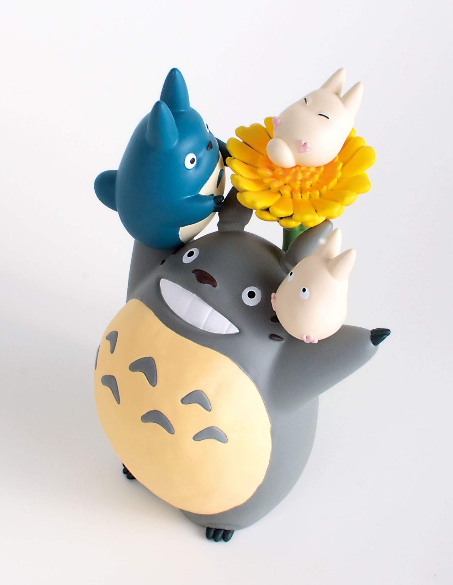Ensky My Neighbor Totoro Flowers Nosechara Stacking Figure Assortment NOS-81 - Multi-color PVC Official Merchandise