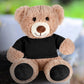 Roundfunny Bear Tee Shirt Fit 14-18Inch Bear Clothes Stuffed Animal Clothes Shirt Basic Stuffed Bears Dolls Shirt, Black