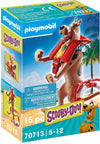 Playmobil Scooby-Doo! Collectible Lifeguard Figure - Multicolored, One Size, Plastic, Model 70713