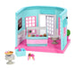 Li'l Woodzeez Ice Cream Shop Playset - Multicolor Dollhouse with Accessories, Model WZ6627Z, for Kids Age 3+