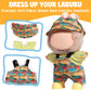 AICase for Labubu Clothes Designer/for Labubu Outfits Clothes Set for 17cm Lububu Doll 3 Piece Set Hat Clothing for LA BUBU  Boys and Girls Stylish Adorable Dolls Clothes Accessories (No Doll)-3