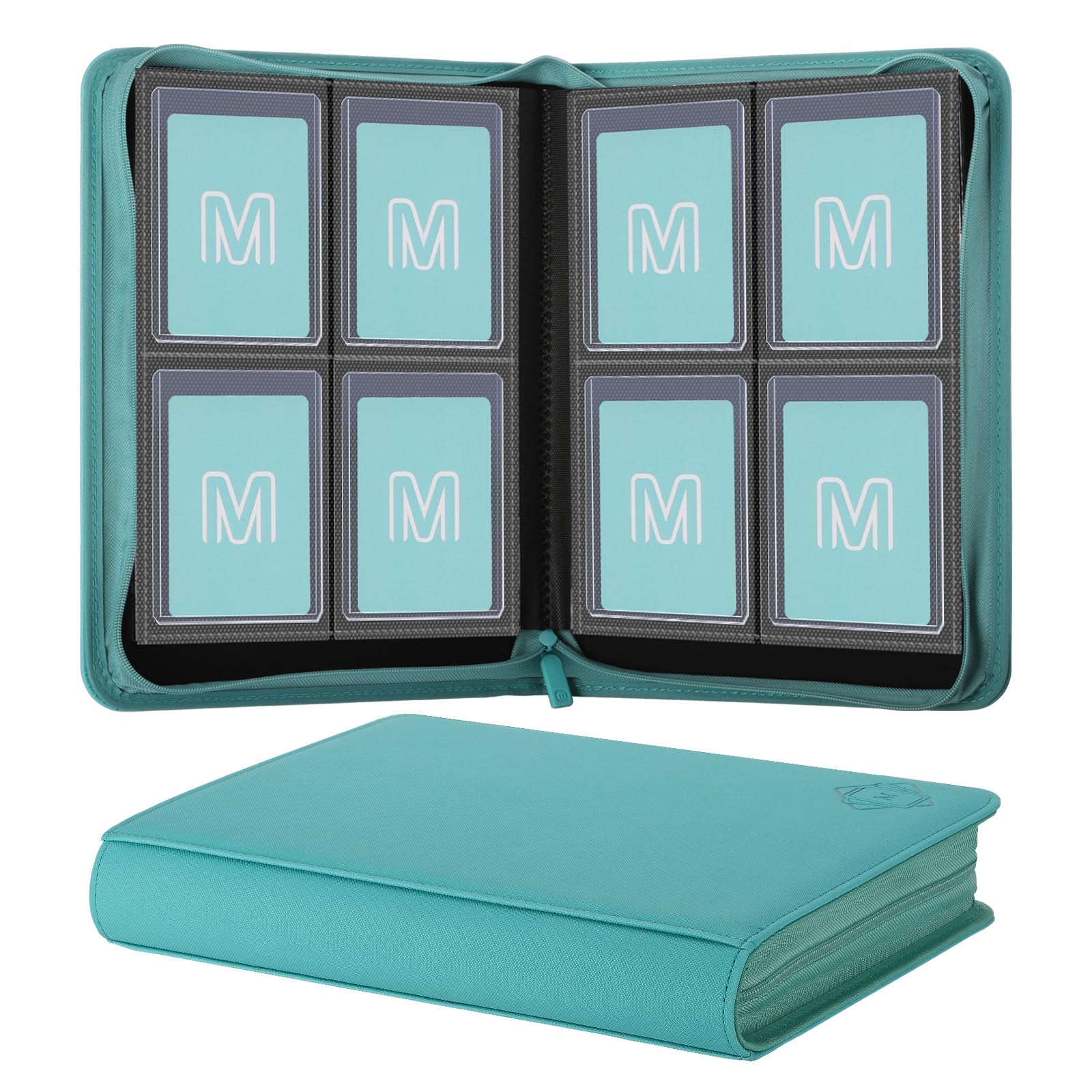 Toploader Binder 4-Pocket Side Load Trading Card Album  Holds 128 Cards with Double-Sided Pockets for MTG  Sports Cards  Top Loader Storage