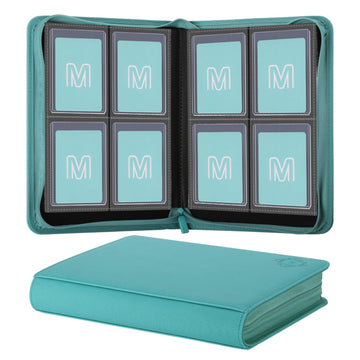 Toploader Binder 4-Pocket Side Load Trading Card Album  Holds 128 Cards with Double-Sided Pockets for MTG  Sports Cards  Top Loader Storage