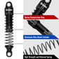 Ogrc 59Mm Shocks Absorber Oil Threaded Damper Threaded Shock Absorber For Trx4M 1/18 Rc Crawler Upgrade Parts (Black)