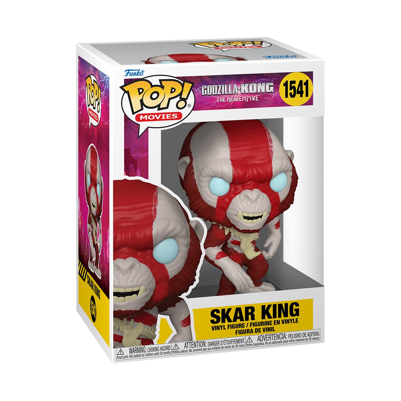 Funko Pop! Movies: Godzilla X Kong: The New Empire - Skar King - Godzilla Vs Kong - Collectable Vinyl Figure - Gift Idea - Official Merchandise - For Kids & Adults - Movies Fans