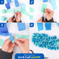 Captain Decor Blue Streamers - 6 Pack of 492ft Crepe Paper Rolls for Party Decorations (1.8 inch x 82 ft/Roll)
