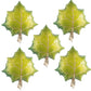 Hadckja Green Maple Leaves Balloon Thanksgiving Balloons Maple Leaves Balloons Fall Harvest Thanksgiving-Themed Party Birthday P