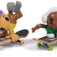 Tech Deck Sk8 Crew, 2-Pack Exclusive Fingerboards With Assistive Figures, Collectible And Customisable Mini Skateboards, Kids To