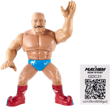 Wwe Iron Sheik Retro App Action Figure
