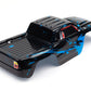 SummitLink Custom Body Compatible for 1/10 Scale RC Car or Truck (Truck not Included) (Muddy Blue Over Black)