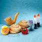 Rite Lite My Soft Rosh Hashana Set Deluxe Soft Rosh Hashanah Set Plush Toy For Jewish New Year