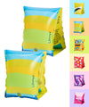 Limmys Premium Quality Arm Floaties For Kids - 1-6 Years Old, Inflatable Water Wings For Swimming (Lemon)
