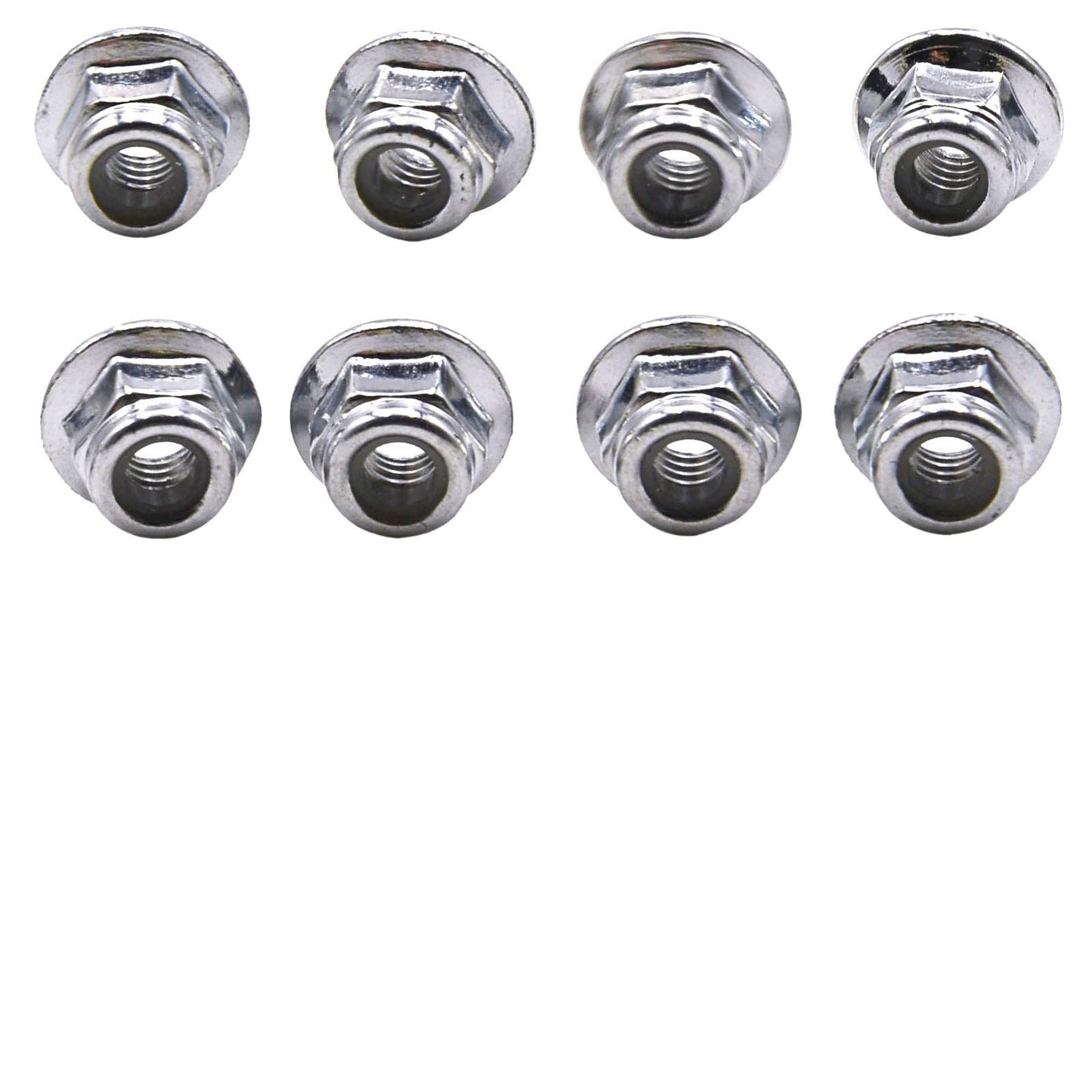 Blomiky 8 Pack 9125 Scew Lock nut 25-WJ02 Spare Part for 9125 9155 9156 RC Car RC Truck 9125 Locknut 2