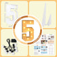Imprsv 3Ft Marquee Numbers, Light Up Numbers For 15Th 50Th Birthday Decorations Anniversary Party Decor, Number 5 Light Up Numbe