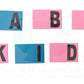 ABC KIDS WORLD Montessori Sand Paper Alphabets  Capital