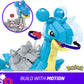 Mega Pokémon Building Toys Set Lapras With 527 Pieces, Articulated And Poseable With Motion, 6 Inches Tall, For Kids