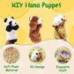 Riy Hand Puppet - Zoo Friends Animals Educational Puppets Bear