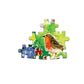eeBoo: Piece and Love Seagull Garden 1000-piece rectangular mature-themed Jigsaw Puzzle  Jigsaw Puzzle for mature-themeds and Families  includes Glossy  Sturdy Pieces and Minimal Puzzle Dust