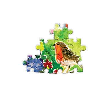 eeBoo: Piece and Love Seagull Garden 1000-piece rectangular mature-themed Jigsaw Puzzle  Jigsaw Puzzle for mature-themeds and Families  includes Glossy  Sturdy Pieces and Minimal Puzzle Dust