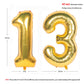40 Inch Gold Number Balloons Helium Foil Mylar Balloon Birthday Party Banquet Decoration 13