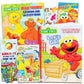 Sesame Street Ready, Set, Color! Coloring and Activity Book with 30 Stickers 144 Pages